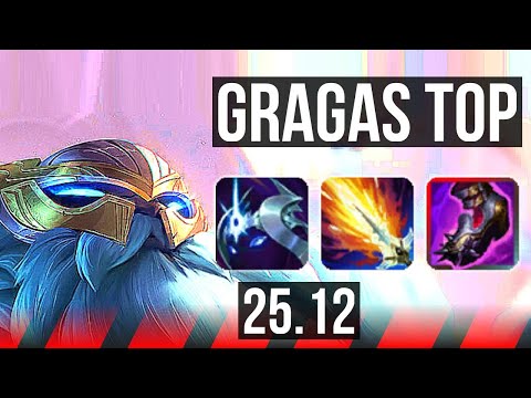 GRAGAS vs KAYLE (TOP) | EUW Diamond | 25.12