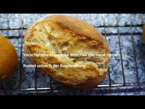 The baker shows: forming rolls by hand