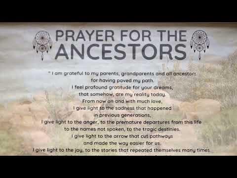 Prayer for the Ancestors
