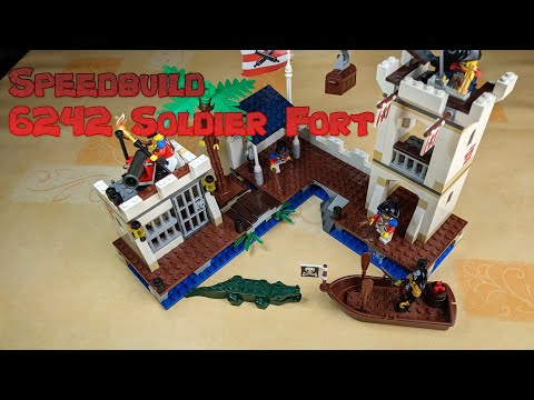 Speedbuild: Lego 6242 soldiers fort