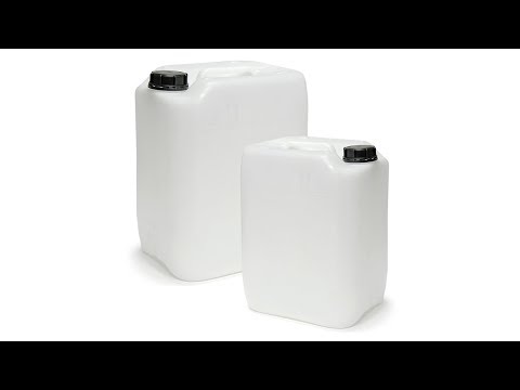 Kunststof jerrycan 20 liter un-gekeurd standaard