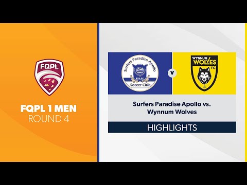 FQPL 1 Men R4 - Surfers Paradise Apollo vs. Wynnum Wolves Highlights