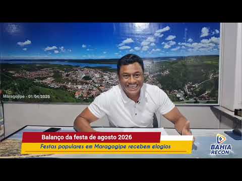 Balanço da festa de agosto de 2026, com o secretário de Cultura e Turismo, Chiquinho de Maragogipe