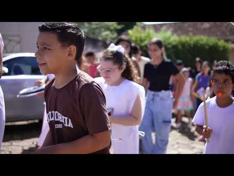 Procissão e Missa das Crianças - Semana Santa em Fama MG #famamg 