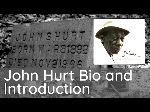 Scott Ainslie: Mississippi John Hurt-1 - Bio & Introduction
