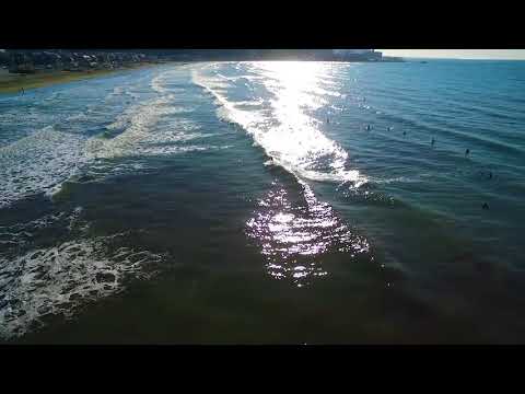 三浦半島【富士山ビュースポット】材木座海岸   (鎌倉市)