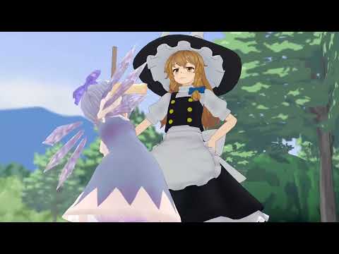 Touhou GFW marisa extra stage in a nutshell