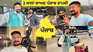 Finally Punjab Wapsi | After 3 Years | Delhi Airport Te Kaun Ayea Swagat Lyi