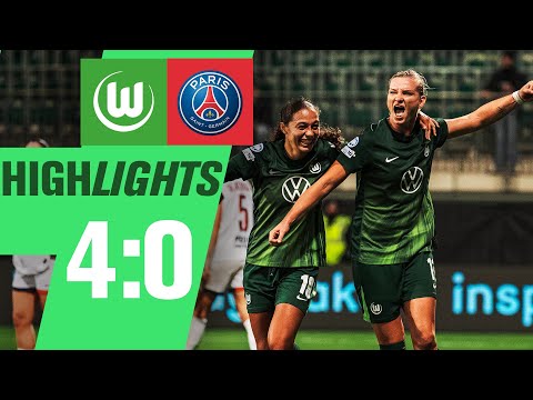 Perfekter Auftakt | Highlights | UWCL | VfL Wolfsburg - Paris Saint-Germain 4:0