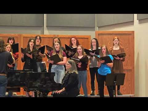 Women's Choir, Asbury University, Parents Weekend: "Lift Thine Eyes"