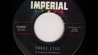 Fats Domino - Those Eyes (master) - April 14, 1962