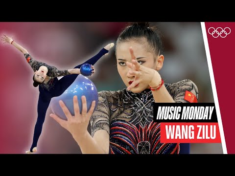 Wang Zilu: Mastering the ball and making history in rhythmic gymnastics! 😮‍💨 | Music Monday