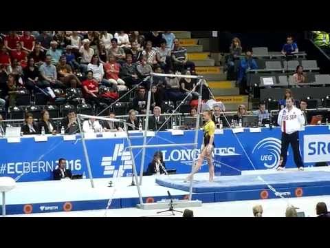 Spiridonova Daria barres RUS EF finale agres senior euro Bern 2016