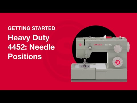SINGER® Heavy Duty 4432 Siuvimo mašina video