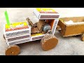 How To Make Matchbox Tractor At Home Tractor Trolley Toy