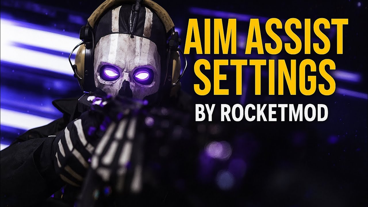 🔥🔥 AIM ASSIST SETTINGS ROCKETMOD V3.7 Cronus Zen Script COD BO6 🔥🚀