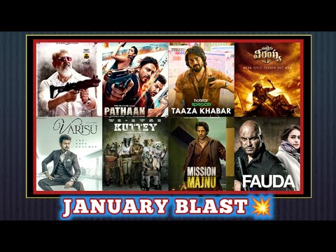 Upcoming Web Series And Movies Of January 2023 | Pathan Trailer | Netflix, Mx Player, Zee5, SonyLIV