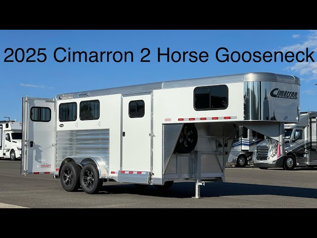 Preview image of 2025 Cimarron Norstar 2 Horse Gooseneck youtube video