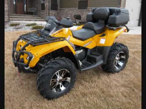 New ITP wheels and tires on my Can Am Outlander.