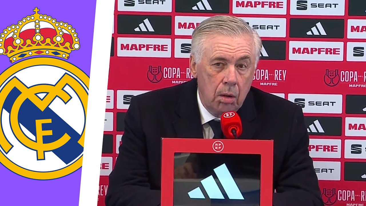 REAL MADRID | Reacciones de ANCELOTTI tras la victoria 2-3 ante el LEGANÉS | COPA DEL REY