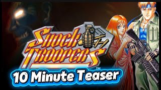 Shock Troopers Ten minute Teaser #videogames #gaming #retrogaming 