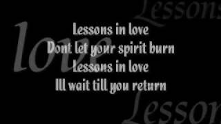 Lessons In Love Music Video