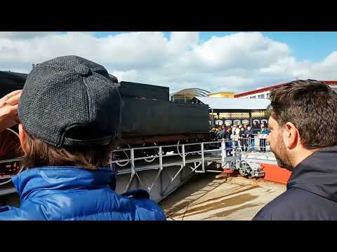 Locomotiva 685 089 al deposito di Pistoia 9/04/2022