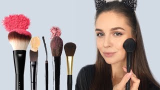 БАЗОВЫЙ НАБОР КИСТЕЙ ДЛЯ МАКИЯЖА | Необходимые кисти для новичка