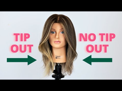 Create the Perfect Face Framing Highlights with Tip Out Highlights  – Dark to Light Hair Tutorial