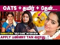 Serial Actress Subathra Interview Artificial Face Masks Use பண்ணவே மாட்டான
