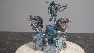 Good Smile&#39;s Teenage Mutant Ninja Turtles Figures- Full Set-Unboxing