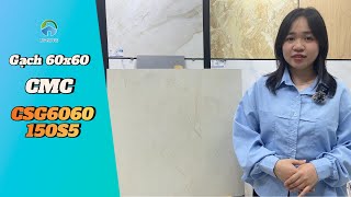 Mẫu gạch lát nền 60x60 lấy cảm hứng từ đá tự nhiên - CMC CSG6060150S5