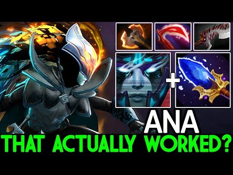 ANA [Phantom Assassin] New Scepter For PA That Actually Worked? Crazy Meta 7.22 Dota 2