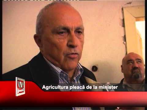 Agricultura pleacă de la minister