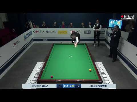 Della Peruta Carlo VS Podavini Enio - 20° Campionato Italiano Desio