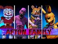 FNAF AR The Afton Family Incidents Jumpscare Workshop Animations Compilation Yerribrine