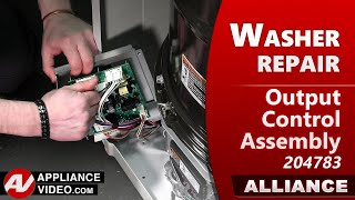 Washer Will Not Spin: Output Board Control Repair