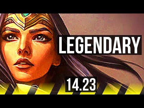 SIVIR & Yuumi vs ASHE & Braum (ADC) | 11/1/3, Legendary | BR Challenger | 14.23