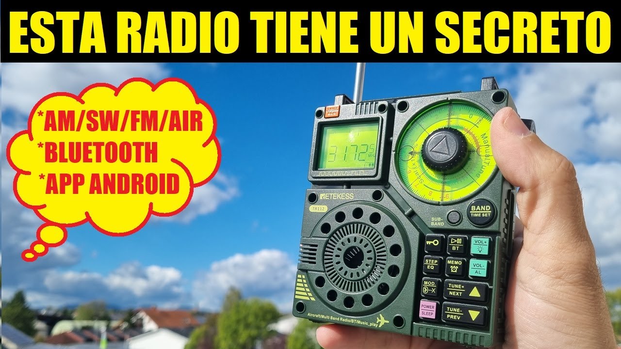 😱AS UGLY AS POWERFUL 😱 RETEKESS TR-112 PORTABLE RADIO AM/FM/SW/VHF