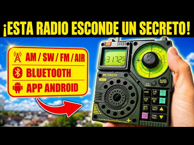 Vídeo relacionado con Radio Portátil Digital Sanyo KS132P FM/Am Color Plateada.