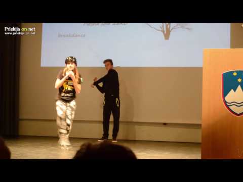 Del plesne točke za naslov svetovnega prvaka v breakdancu