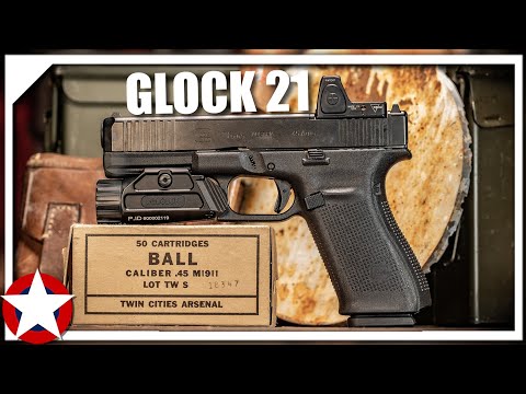 Glock Model 21 45 ACP Review : The Big Boy Glock