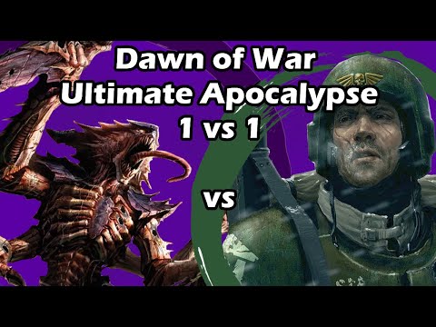 Dawn of War Ultimate Apocalypse: 1 vs 1 Tyranids (Roman_228) vs Imperial Guard (TheBlastFurnace)
