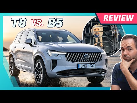 Volvo XC90 2025: T8 oder B5 | Bedienung neues Infotainment | Volvo Hundebox & Qualität im Test