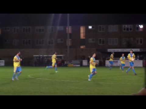 Potters Bar Town 3-2 Canvey Island.  FA Cup Second Qualifying Round Replay.  Tue20Sep2016