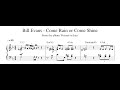 Bill Evans - Come Rain or Come Shine - Piano Transcription (Sheet Music in Description)