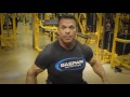 Rich Gaspari Demonstrates Seated Side Laterals