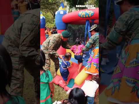 Inauguración del comedor infantil en Buenos Aires, Ñurum, Comarca Ngäbe Buglé