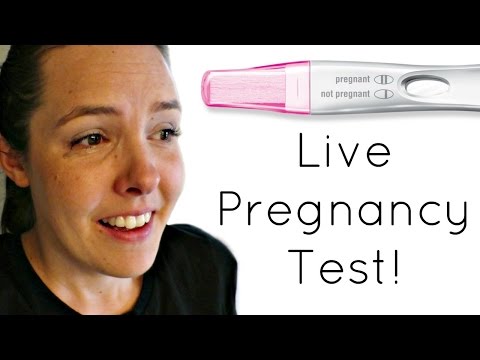 Live Pregnancy Test!