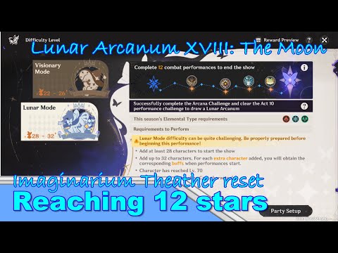 Lunar Arcanum XVIII: The Moon | Imaginarium Theater | Genshin Impact